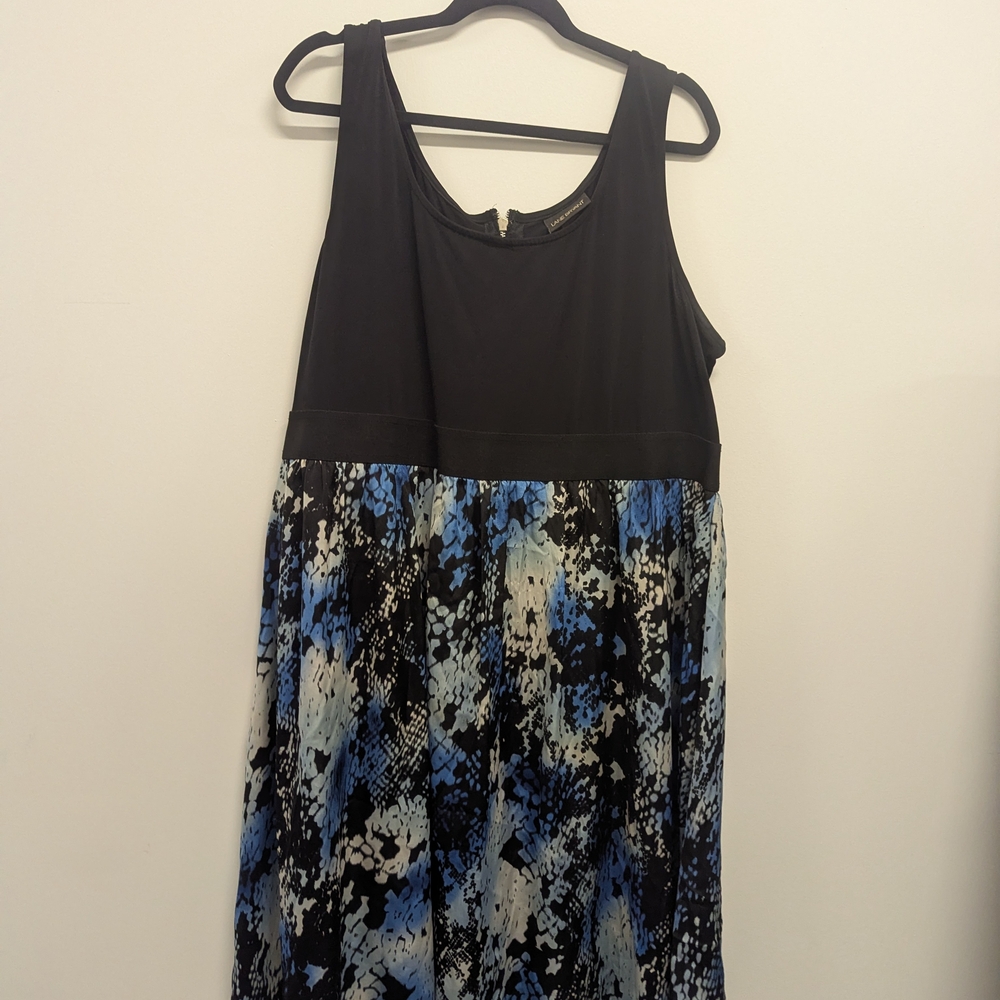 Lane Bryant Black Sleeveless Shell Top